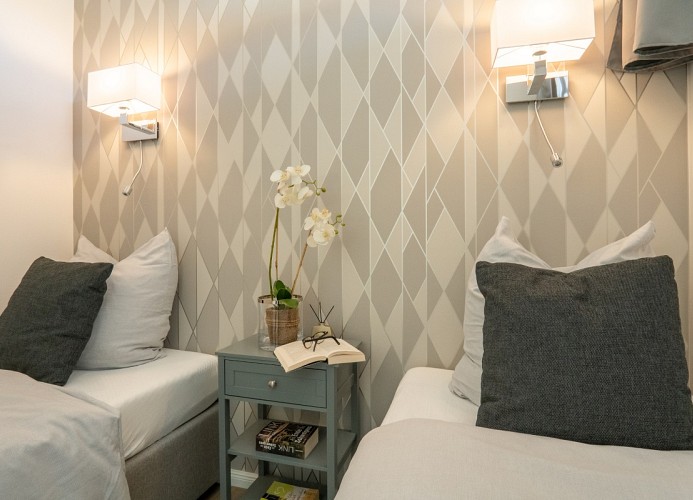 ... mit zwei Einzelbetten