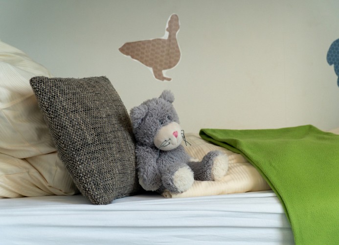 ... separatem Kinderzimmer