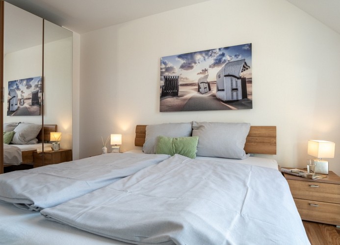 ... im Schlafzimmer