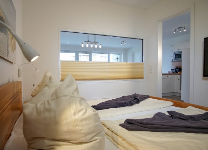 ... einem Doppelbett