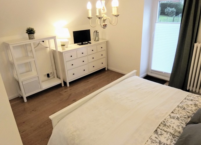 ... im Schlafzimmer