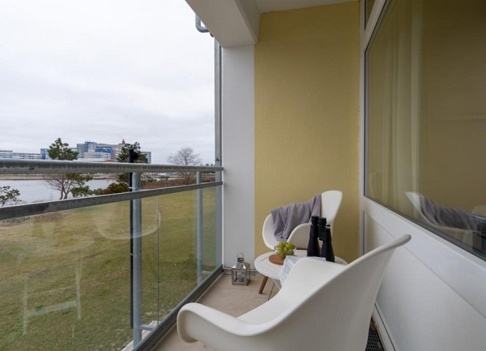 gemütlicher Balkon ...