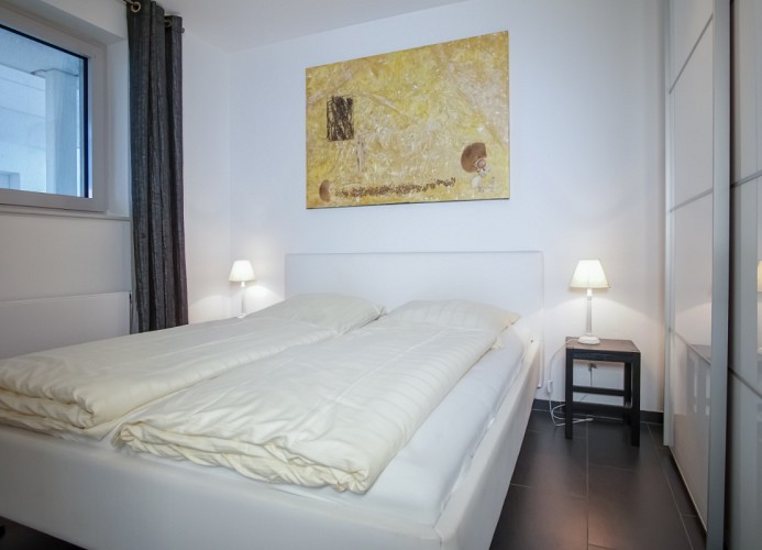 ... im Schlafzimmer