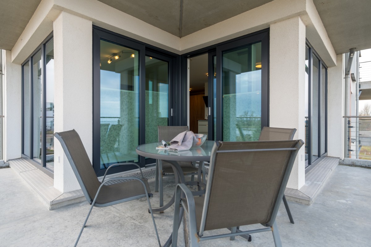 Balkon der Wohnung