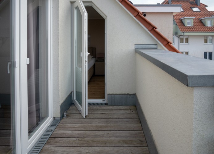 ... Zugang zur Loggia
