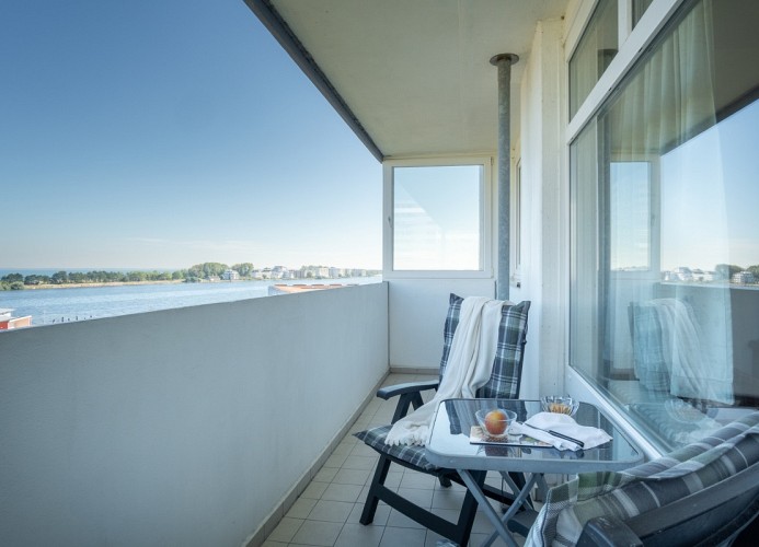... vom großen Balkon