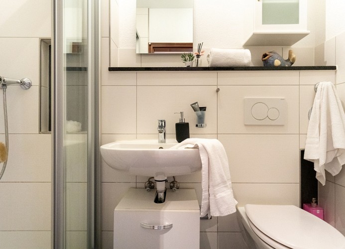 modernes Duschbad