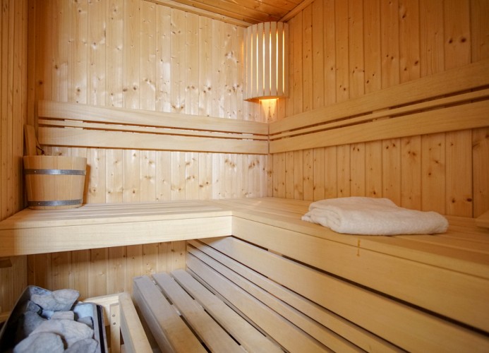 eigene Sauna ...