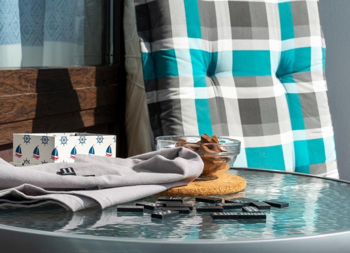 ... mit tollem Blick ...