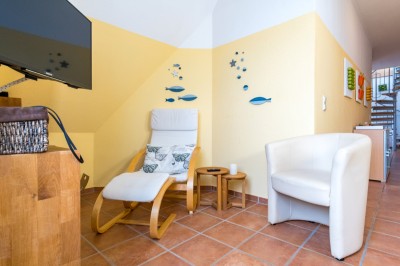 ... mit Leseecke ...