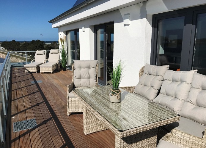 ... Dachterrasse mit ...