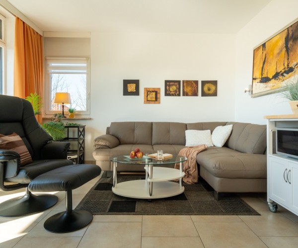 gemütliche Sitzgruppe ...