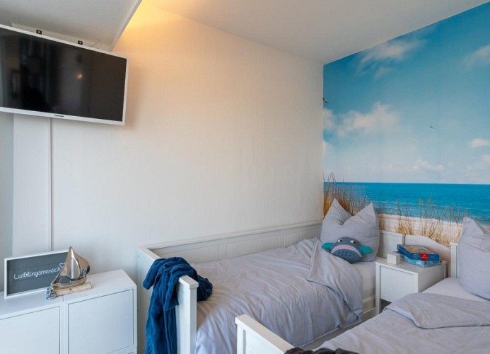 zwei Einzelbetten ...