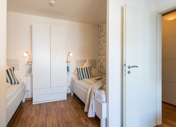 zwei Einzelbetten ...