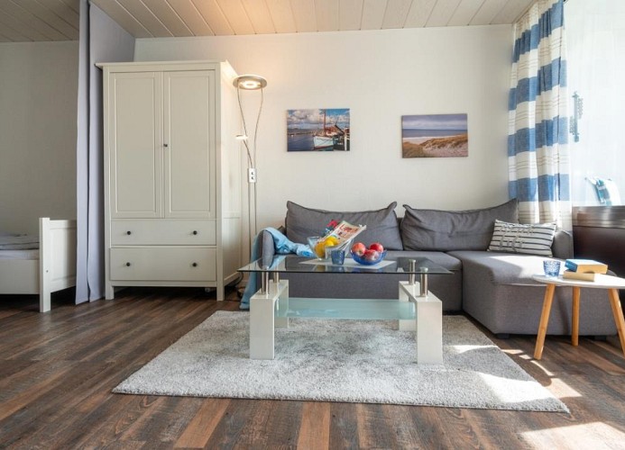 ... mit gemütlicher ...