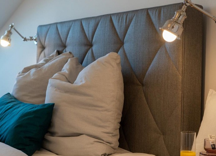 ... Boxspringbett und ...