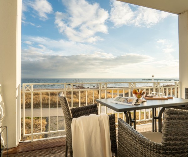 gemütlicher Balkon in ...