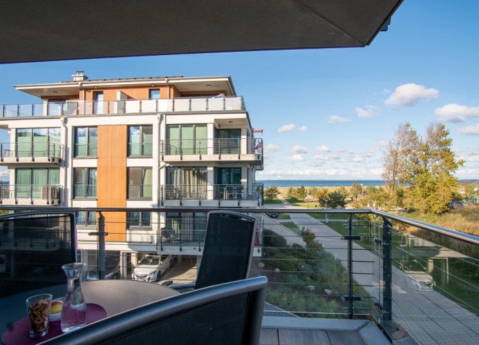 ... Blick zur Ostsee ...