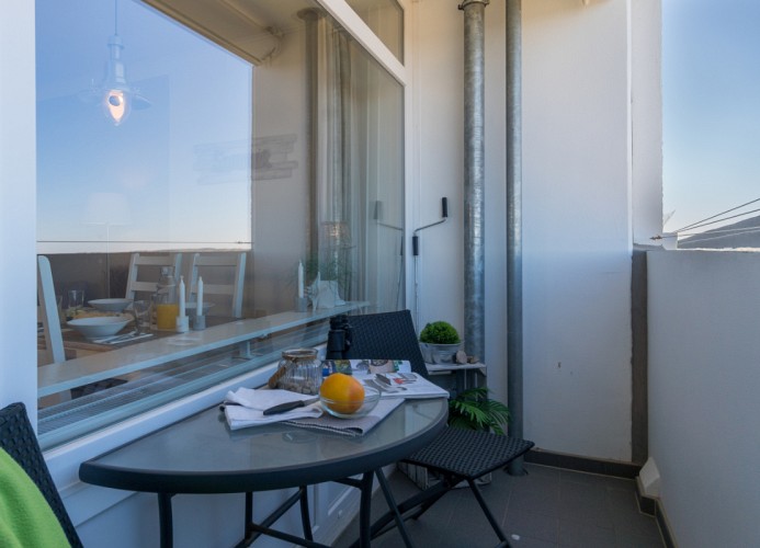 Balkon in Westlage ...