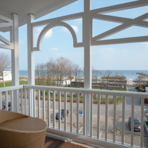 Blick zur Ostsee ...