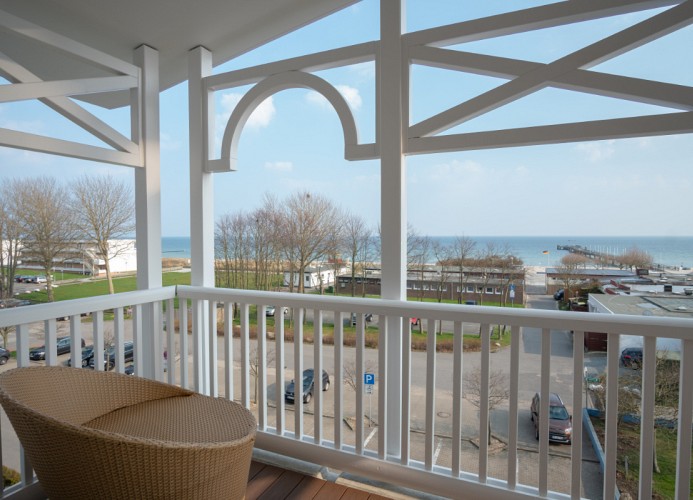 Blick zur Ostsee ...