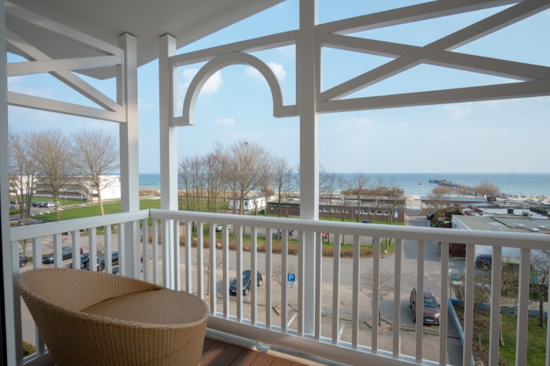 Blick zur Ostsee ...