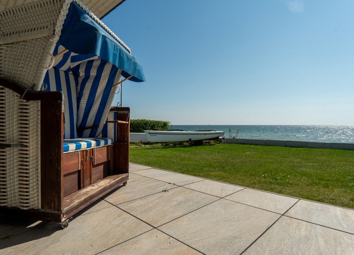 Strandkorb mit ...