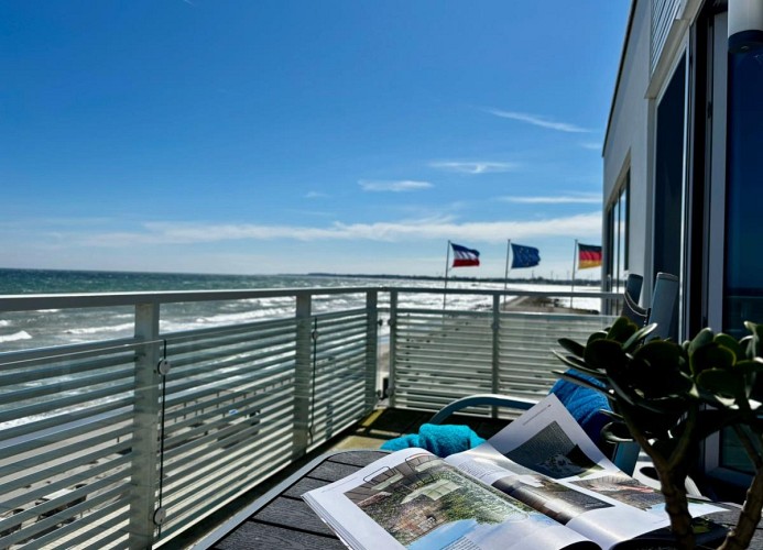 Balkon mit Meerblick