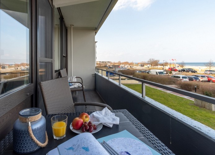 gemütlicher Balkon