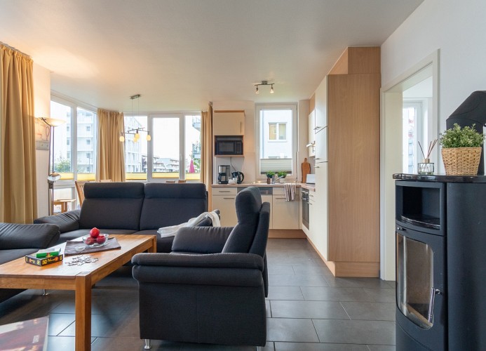 ... kuschligen Kaminofen ...