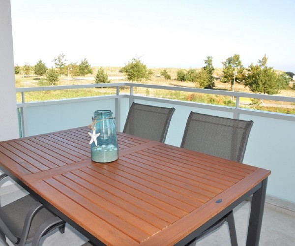 Balkon mit Blick zur Ostsee