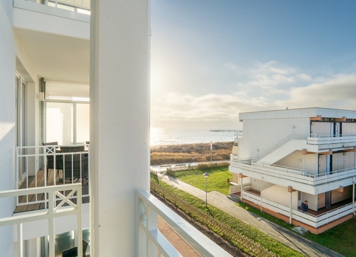 ... dem Blick zur Ostsee