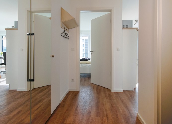Flur mit Garderobe