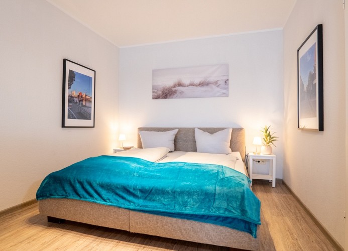 offener Schlafraum ...