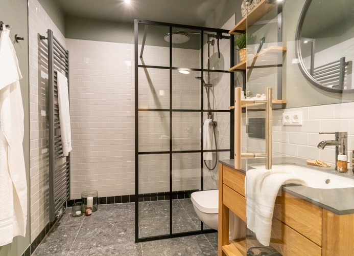 Walk-in-Dusche ...