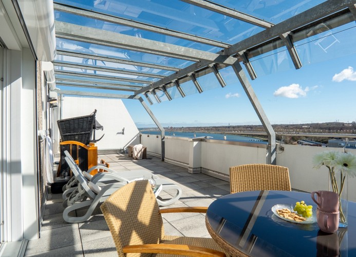 einmalige Dachterrasse mit ...