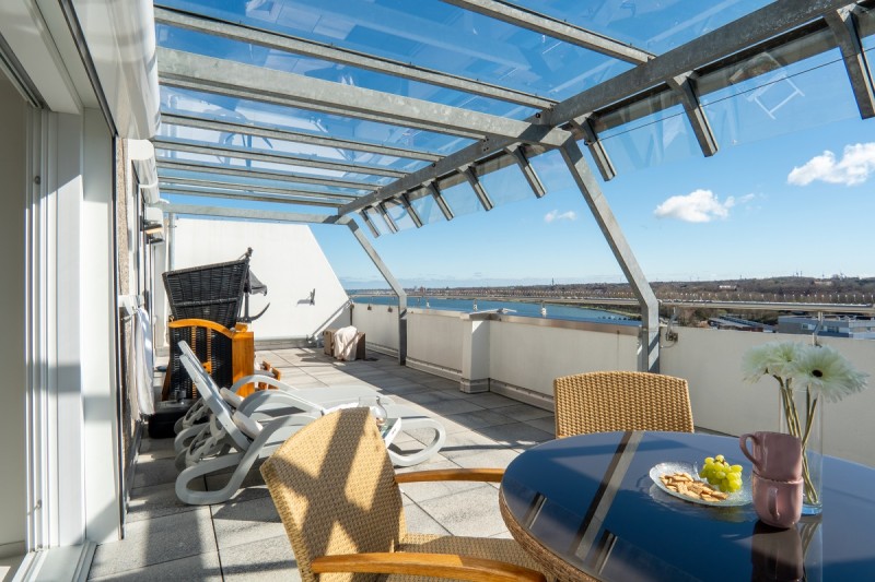 einmalige Dachterrasse mit ...