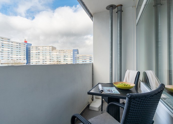 ... gemütlichem Balkon