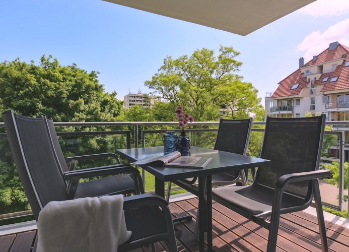 gemütlicher Balkon