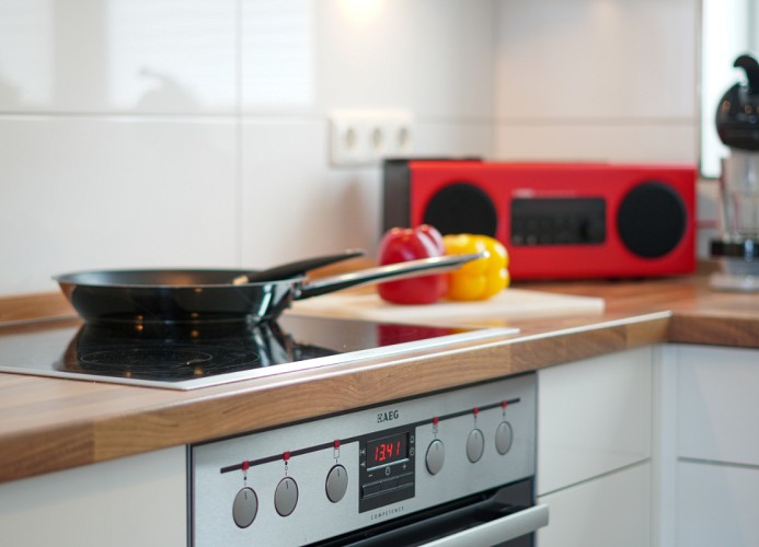 ... mit Backofen ...