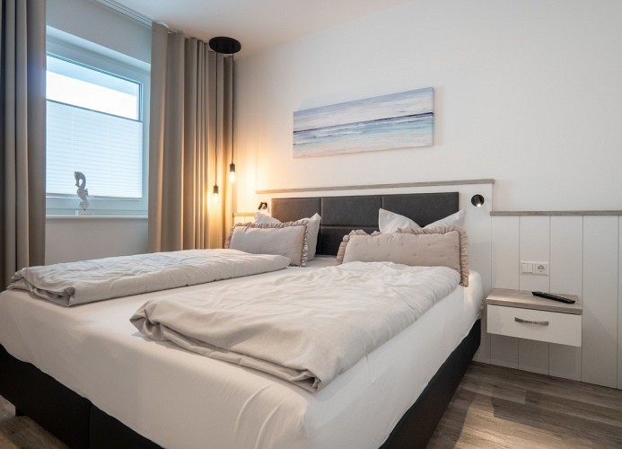 ... im Schlafzimmer