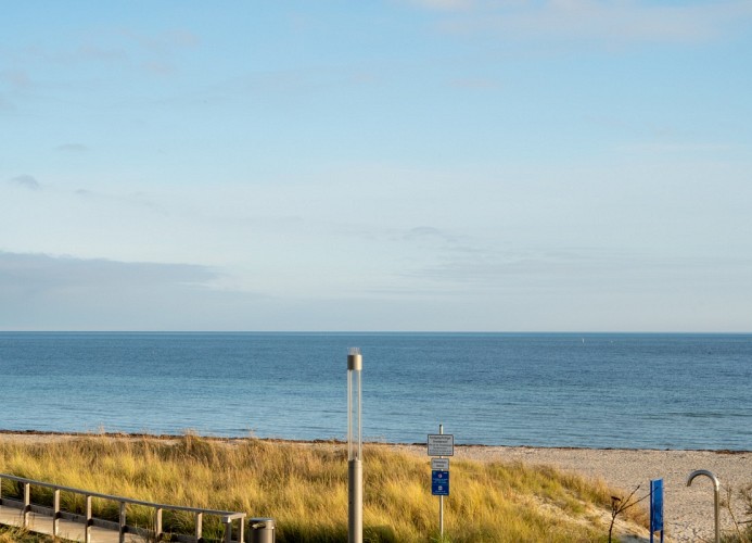 ... dem Blick zur Ostsee