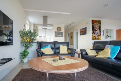 ... mit gemütlicher ...