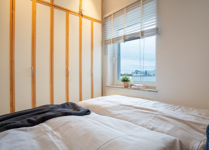 ... separatem Schlafzimmer