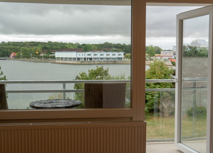 Balkon mit Blick ...