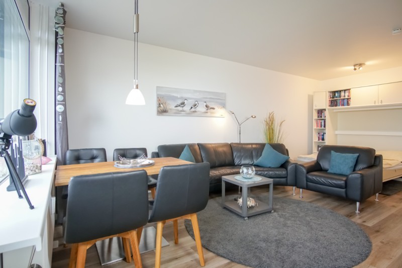 ... mit gemütlicher ...