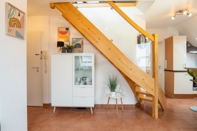 Aufgang zur Galerie